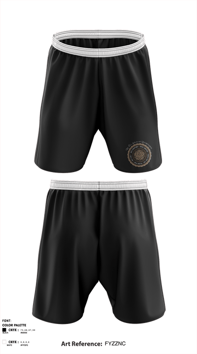 Calvinist ApparelCalvinist Apparel 45989420 Athletic Shorts With Pockets - 1