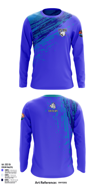 Coast Range CrossFit 26905705 Long Sleeve Performance Shirt - 1