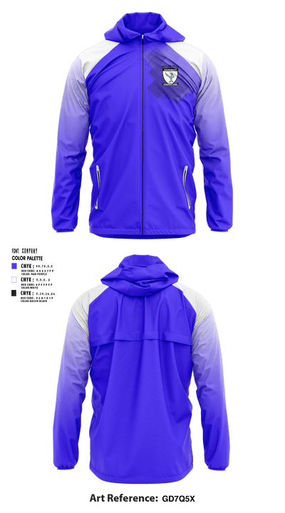 Rolling Hills Elementary School 71117960 Windbreaker - 1