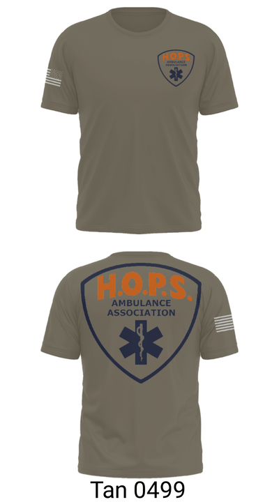 HOPS EMS 88989109 Short Sleeve Performance Shirt - 35