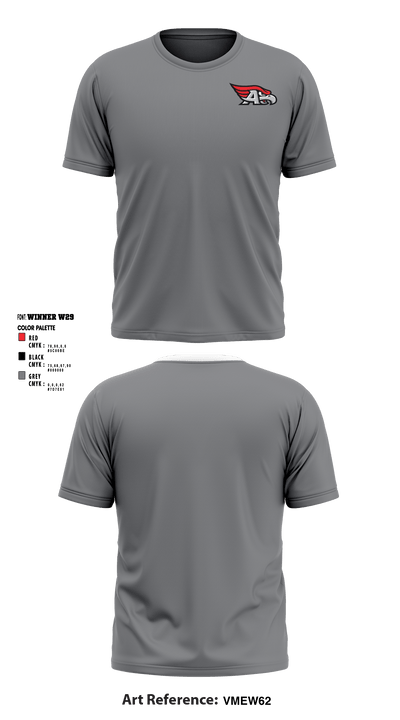 Allentown High School Cross Country 36691106 Short Sleeve Performance Shirt - 3