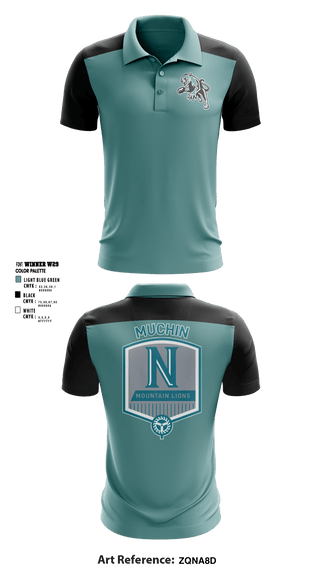 Short Sleeve Performance Polo, Muchin College Prep, Spirit Store, Teamtime, Team time, sublimation, custom sports apparel, team uniforms, spirit wear, spiritwear, sports uniforms, custom shirts, team store, custom team store, fundraiser sports, apparel fundraiser