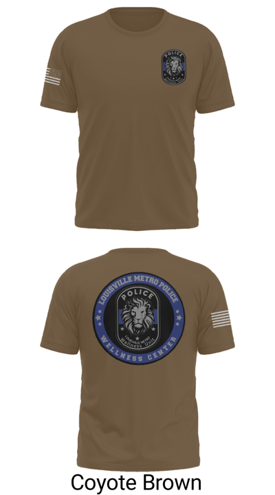 LMPD WELLNESS UNIT 57216807 Short Sleeve Performance Shirt - 14