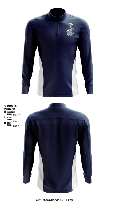 Fieldcrest High School 93620779 Quarter Zip Jacket - 1