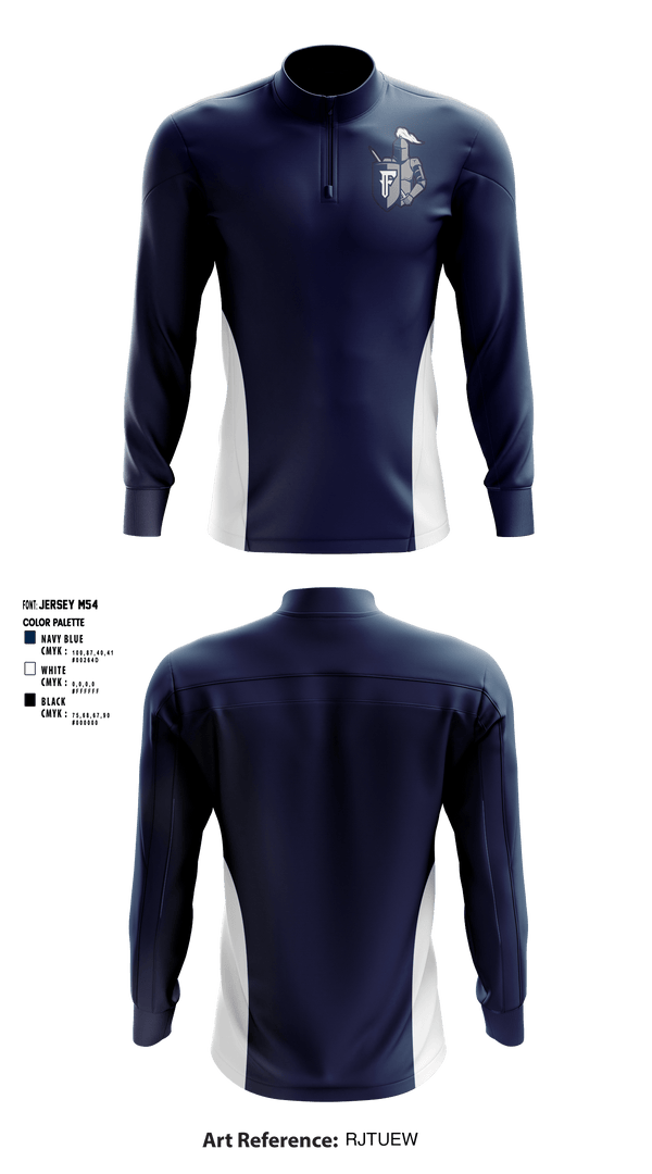 Quarter Zip Jacket, Fieldcrest High School, Spirit Store, Teamtime, Team time, sublimation, custom sports apparel, team uniforms, spirit wear, spiritwear, sports uniforms, custom shirts, team store, custom team store, fundraiser sports, apparel fundraiser
