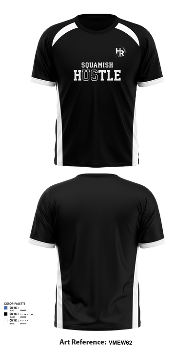 Squamish Youth Basketball 30939730 Short Sleeve Performance Shirt - 3