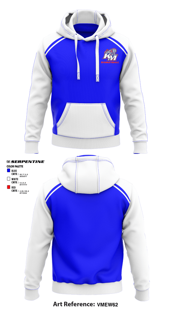 Hoodie, Kent-Meridian High School Basketball, Men's Basketball, Teamtime, Team time, sublimation, custom sports apparel, team uniforms, spirit wear, spiritwear, sports uniforms, custom shirts, team store, custom team store, fundraiser sports, apparel fundraiser