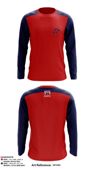 Long Sleeve Performance Shirt, University of the Southwest Baseball, Baseball, Teamtime, Team time, sublimation, custom sports apparel, team uniforms, spirit wear, spiritwear, sports uniforms, custom shirts, team store, custom team store, fundraiser sports, apparel fundraiser