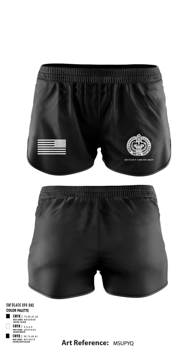DET 6 CO F 3 BN 485 REGT 94978592 Women's Shorts - 2