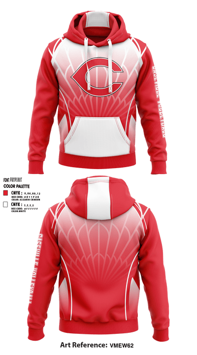 Caseville Junior High School Volleyball 91724706 Hoodie - 2