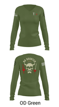 C-CO 1-27 1st PLT BLACKBEARD 676518 Women's Long Sleeve V-neck Shirt - 40