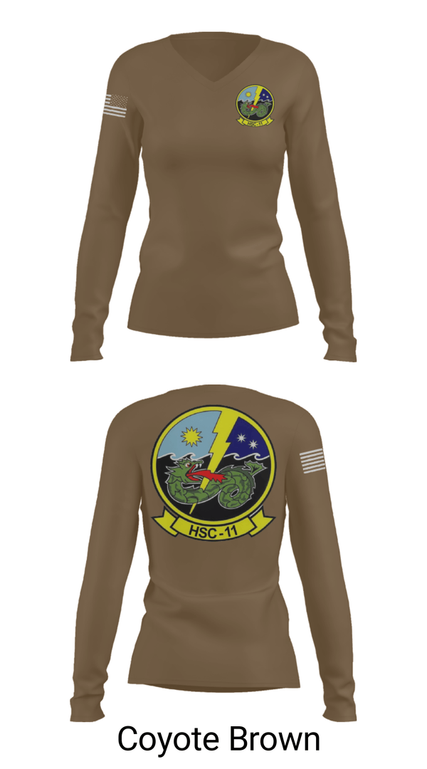 Women's Long Sleeve Vneck Shirt, , Navy, Teamtime, Team time, sublimation, custom sports apparel, team uniforms, spirit wear, spiritwear, sports uniforms, custom shirts, team store, custom team store, fundraiser sports, apparel fundraiser