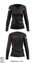 Event One Operations 7456676 Women's Long Sleeve V-neck Shirt - 1