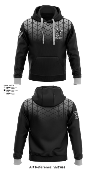 Hoodie, West Prairie Senior High School Basketball, Women's Basketball, Teamtime, Team time, sublimation, custom sports apparel, team uniforms, spirit wear, spiritwear, sports uniforms, custom shirts, team store, custom team store, fundraiser sports, apparel fundraiser