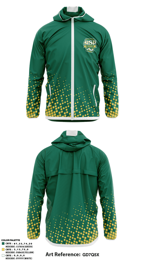 Windbreaker, Holy Spirit Preparatory Upper School Swimming, Swimming, Teamtime, Team time, sublimation, custom sports apparel, team uniforms, spirit wear, spiritwear, sports uniforms, custom shirts, team store, custom team store, fundraiser sports, apparel fundraiser