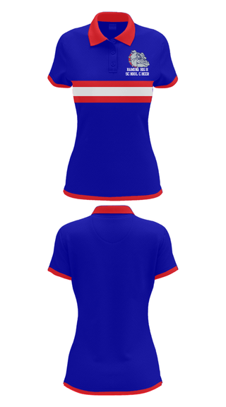 Short Sleeve Performance Polo, Ramona High School Cheer, Cheer, Teamtime, Team time, sublimation, custom sports apparel, team uniforms, spirit wear, spiritwear, sports uniforms, custom shirts, team store, custom team store, fundraiser sports, apparel fundraiser