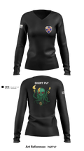 Krakens 72213128 Women's Long Sleeve V-neck Shirt - 1
