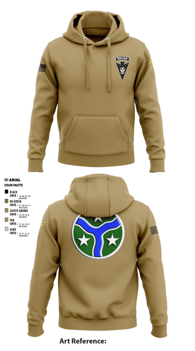 3/278 Armored Calvary Regiment 57774458 Hoodie - 3