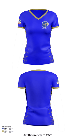 Women's Short Sleeve Vneck Shirt, Elkhart High School Basketball, Women's Basketball, Teamtime, Team time, sublimation, custom sports apparel, team uniforms, spirit wear, spiritwear, sports uniforms, custom shirts, team store, custom team store, fundraiser sports, apparel fundraiser
