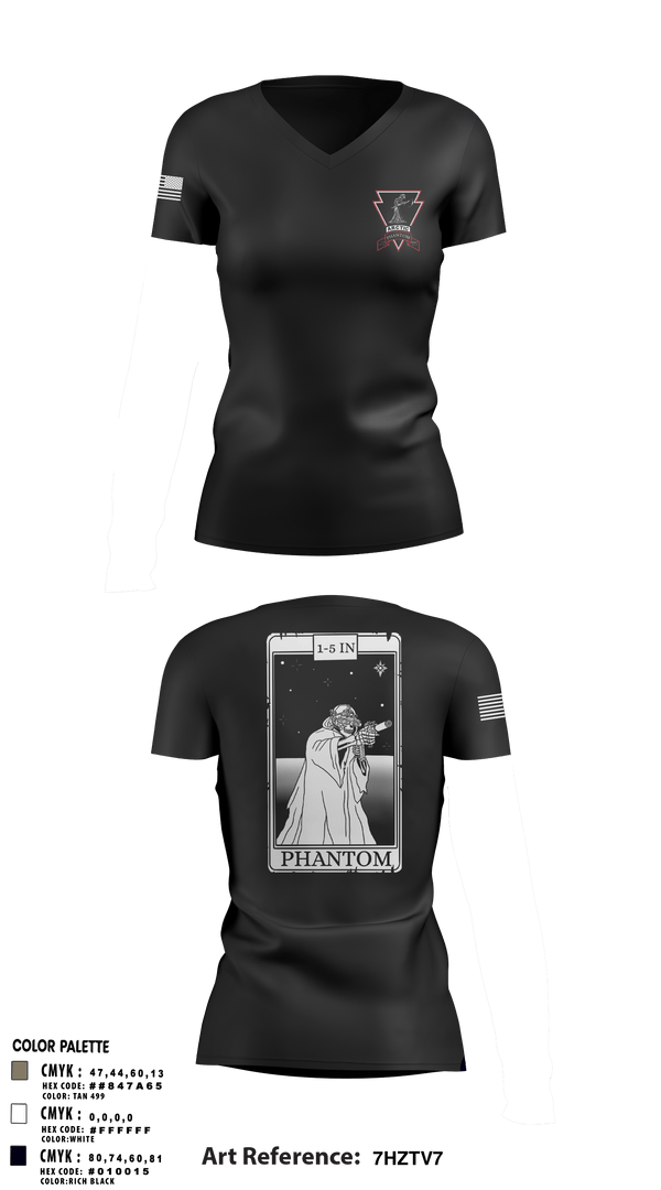 Women's Short Sleeve Vneck Shirt, 1-5 Recon, Army, Teamtime, Team time, sublimation, custom sports apparel, team uniforms, spirit wear, spiritwear, sports uniforms, custom shirts, team store, custom team store, fundraiser sports, apparel fundraiser