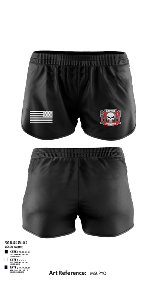 Ranger Panties, 1123rd Sapper Company, Army, Teamtime, Team time, sublimation, custom sports apparel, team uniforms, spirit wear, spiritwear, sports uniforms, custom shirts, team store, custom team store, fundraiser sports, apparel fundraiser