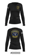 Motor Unit 17313241 Women's Long Sleeve V-neck Shirt - 38