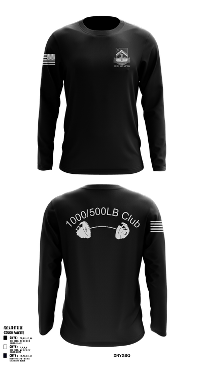 HHD, 941 MP BN 5964694 Long Sleeve Performance Shirt - 1