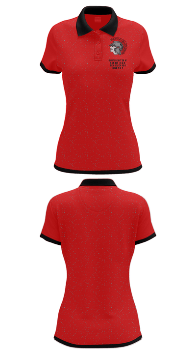 Southeastern Senior High School Cross Country 55292636 Women's Short Sleeve Performance Polo  - 22