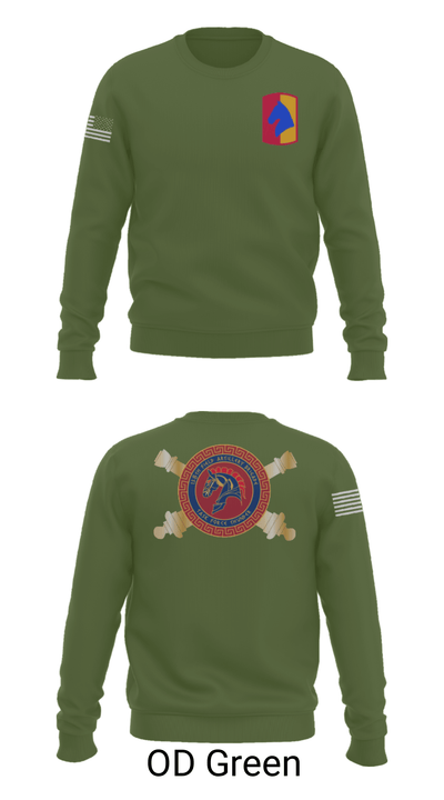 HHB 138th FAB 6085057 Crew Neck Sweatshirt - 26
