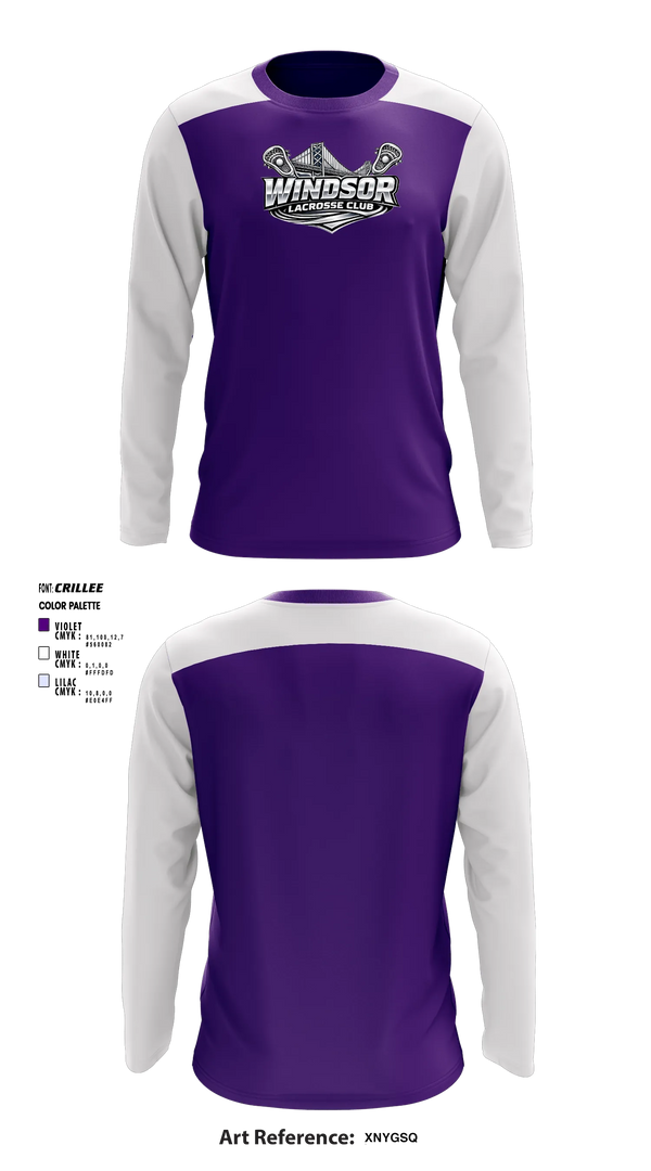 Windsor senior's 28056599 Long Sleeve Performance Shirt - 2