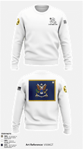 1-155th Dixie Thunder 83572891 Crew Neck Sweatshirt - 14