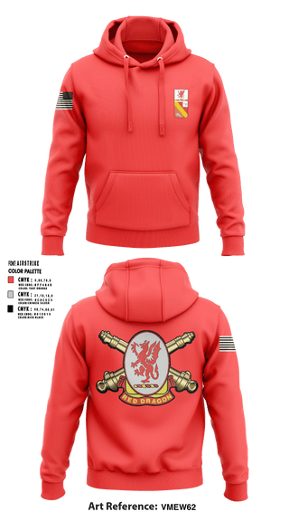 Hoodie, 3/13th Field Artillery Battalion, Army, Teamtime, Team time, sublimation, custom sports apparel, team uniforms, spirit wear, spiritwear, sports uniforms, custom shirts, team store, custom team store, fundraiser sports, apparel fundraiser