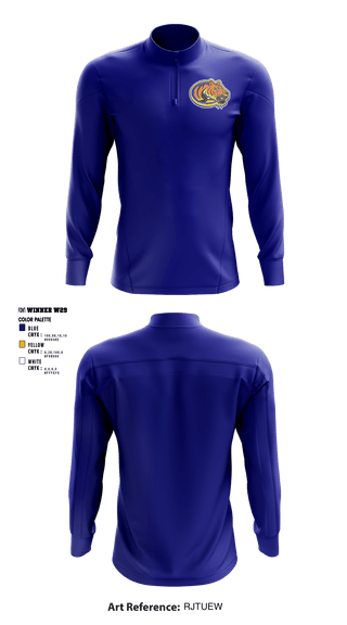 Quarter Zip Jacket, Clewiston Middle School, Spirit Store, Teamtime, Team time, sublimation, custom sports apparel, team uniforms, spirit wear, spiritwear, sports uniforms, custom shirts, team store, custom team store, fundraiser sports, apparel fundraiser