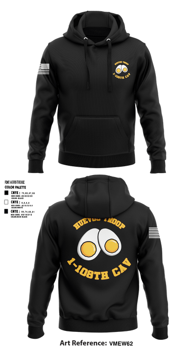 1-108 CAV HHT 49043425 Hoodie - 1