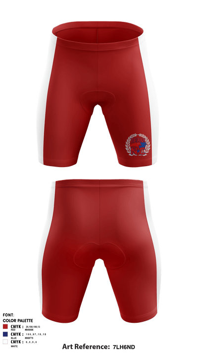 North Carolina Usa Wrestling 59089646 Men's Compression Shorts - 1