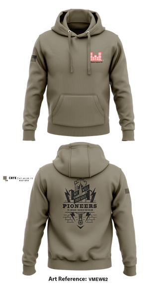 Hoodie, 741 Brigade Engineer BN, , Teamtime, Team time, sublimation, custom sports apparel, team uniforms, spirit wear, spiritwear, sports uniforms, custom shirts, team store, custom team store, fundraiser sports, apparel fundraiser