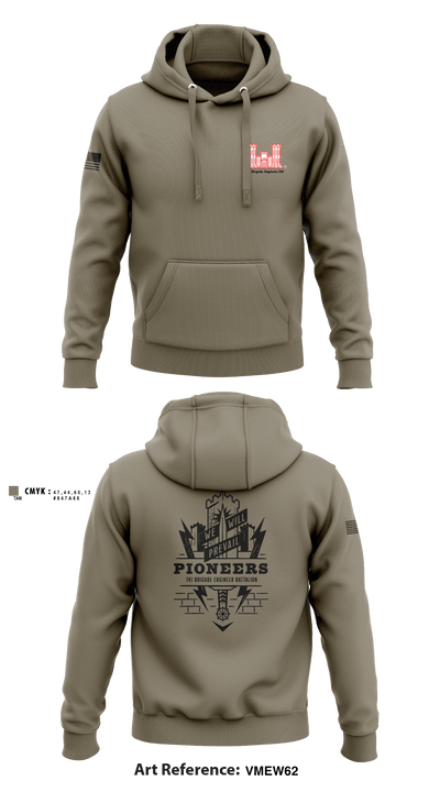 741 Brigade Engineer BN 61958018 Hoodie - 2