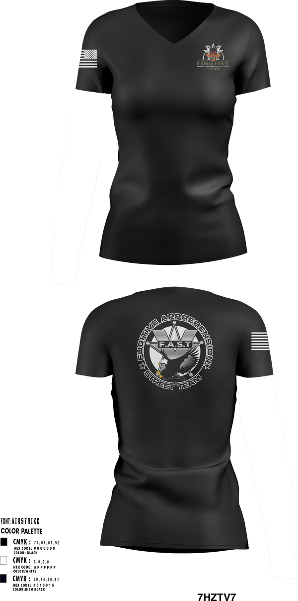 Women's Short Sleeve Vneck Shirt, , Police, Teamtime, Team time, sublimation, custom sports apparel, team uniforms, spirit wear, spiritwear, sports uniforms, custom shirts, team store, custom team store, fundraiser sports, apparel fundraiser