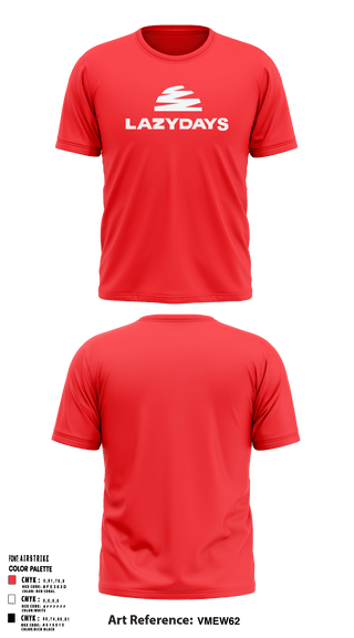 Short Sleeve Performance Shirt, Lazy DaysLazy Days, , Teamtime, Team time, sublimation, custom sports apparel, team uniforms, spirit wear, spiritwear, sports uniforms, custom shirts, team store, custom team store, fundraiser sports, apparel fundraiser