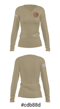 Carver Middle School Basketball 97462444 Women's Long Sleeve V-neck Shirt - 20