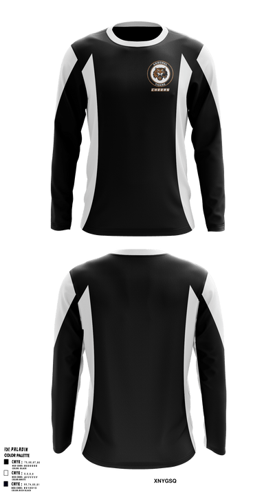 Armorel High School Cheer 7248394 Long Sleeve Performance Shirt - 1