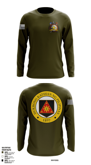 Long Sleeve Performance Shirt, , Army, Teamtime, Team time, sublimation, custom sports apparel, team uniforms, spirit wear, spiritwear, sports uniforms, custom shirts, team store, custom team store, fundraiser sports, apparel fundraiser