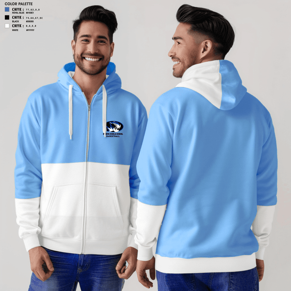 Zip Hoodie, Stroud Middle School, Women's Basketball, Teamtime, Team time, sublimation, custom sports apparel, team uniforms, spirit wear, spiritwear, sports uniforms, custom shirts, team store, custom team store, fundraiser sports, apparel fundraiser