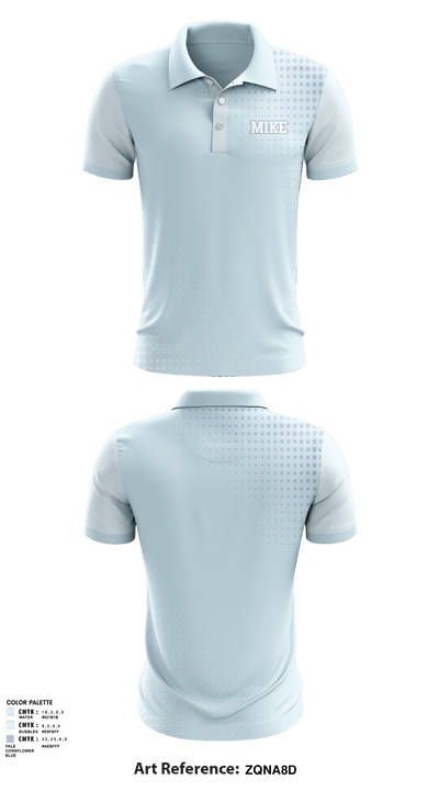 Mike 27196835 Short Sleeve Performance Polo - 1