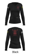Chaos 7th 54905968 Women's Long Sleeve V-neck Shirt - 39