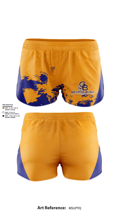 George Bush High School 29244877 Women's Shorts - 1