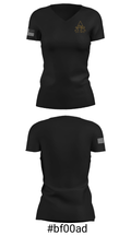 Alcorn State University ROTC 4476508 Women's Short Sleeve V-neck Shirt - 19