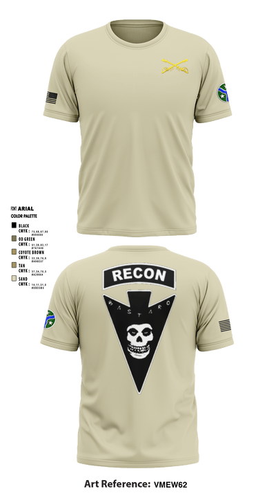 3/278 Armored Calvary Regiment 57774458 Short Sleeve Performance Shirt - 6