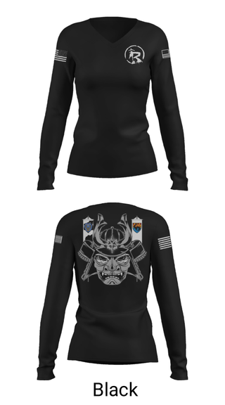 Women's Long Sleeve Vneck Shirt, , Army, Teamtime, Team time, sublimation, custom sports apparel, team uniforms, spirit wear, spiritwear, sports uniforms, custom shirts, team store, custom team store, fundraiser sports, apparel fundraiser