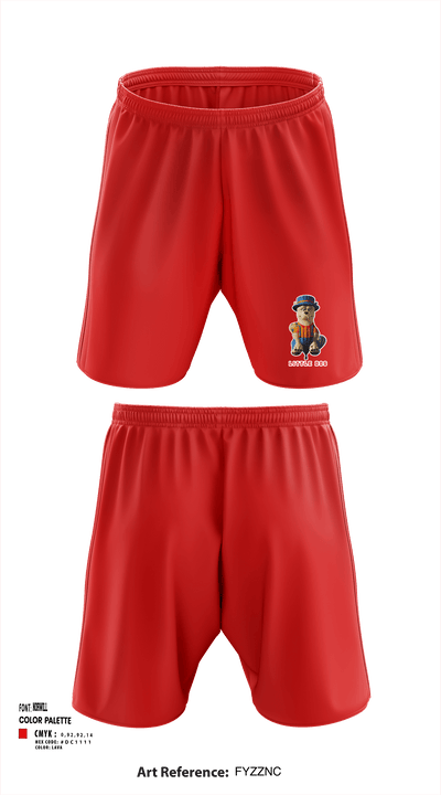 Little Dog 44429095 Athletic Shorts With Pockets - 1